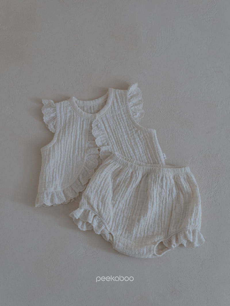 Peekaboo - Korean Baby Fashion - #babyboutique - Masion Baby Top Bottom Set