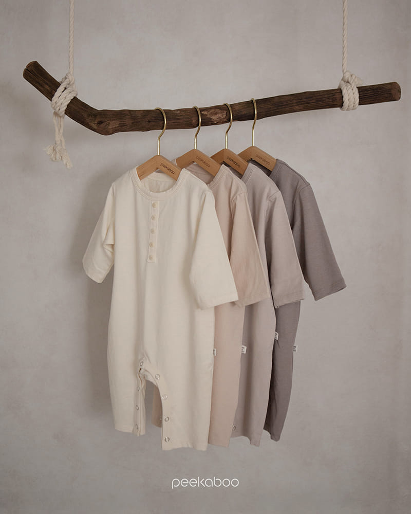 Peekaboo - Korean Baby Fashion - #babylifestyle - Pitter Body Suit