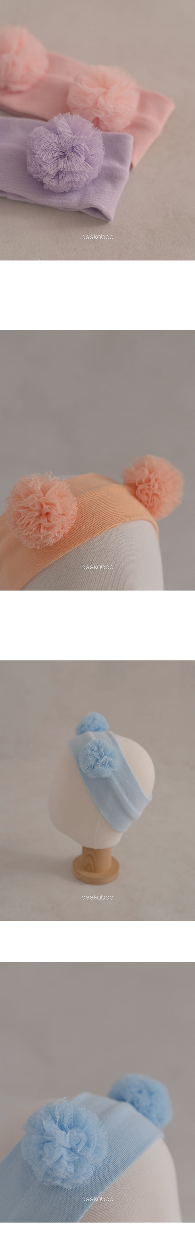 Peekaboo - Korean Baby Fashion - #babyootd - Pring Hair Band - 3