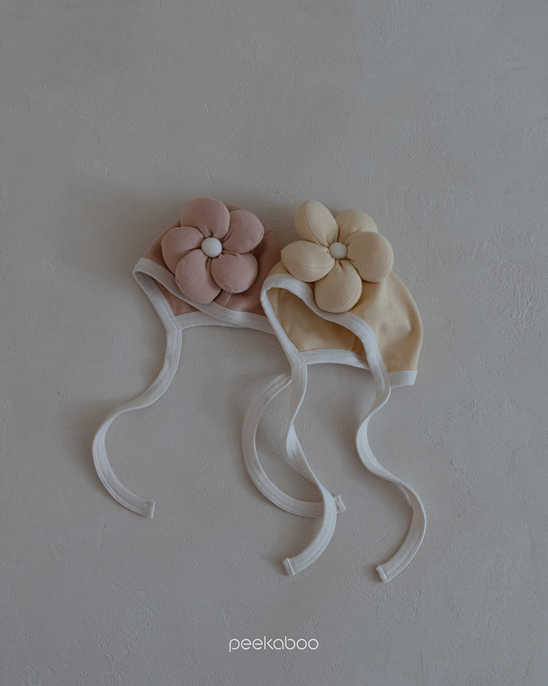 Peekaboo - Korean Baby Fashion - #babyoutfit - SS Gaebi flower Hat