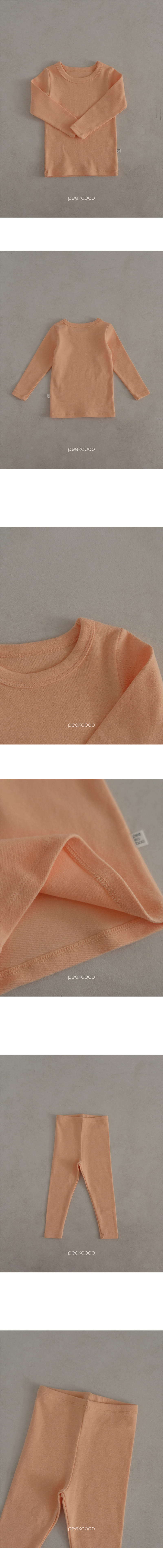 Peekaboo - Korean Children Fashion - #fashionkids - Pring Top Bottom Set - 3