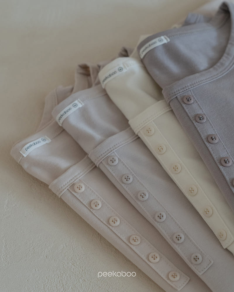 Peekaboo - Korean Children Fashion - #fashionkids - Dad Petter Top Bottom Set