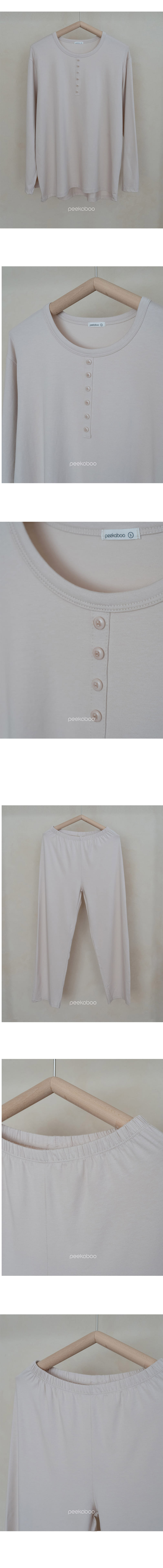 Peekaboo - Korean Children Fashion - #kidzfashiontrend - Mom Petter Top Bottom Set - 3