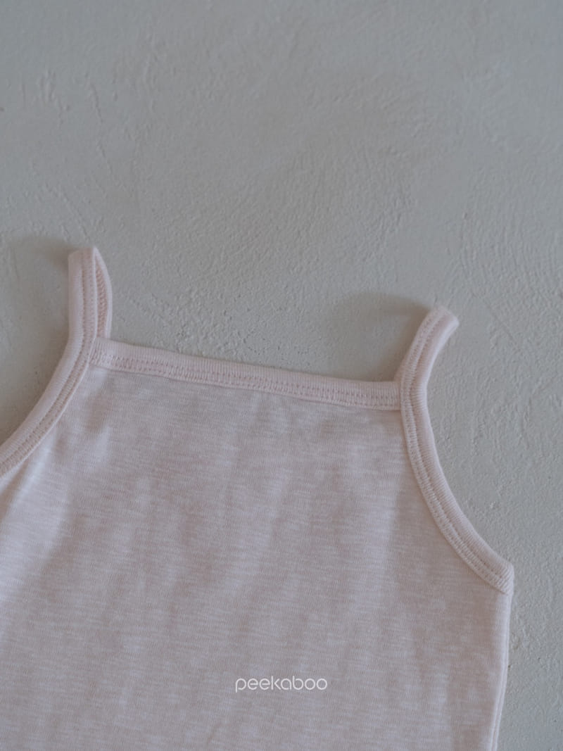 Peekaboo - Korean Children Fashion - #littlefashionista - Candy Inner Top Bottom Set - 7