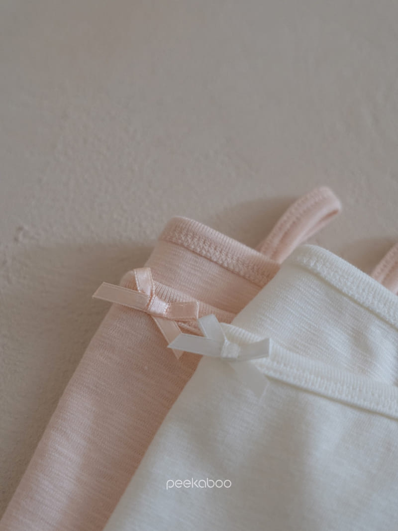 Peekaboo - Korean Children Fashion - #todddlerfashion - Candy Inner Top Bottom Set - 11