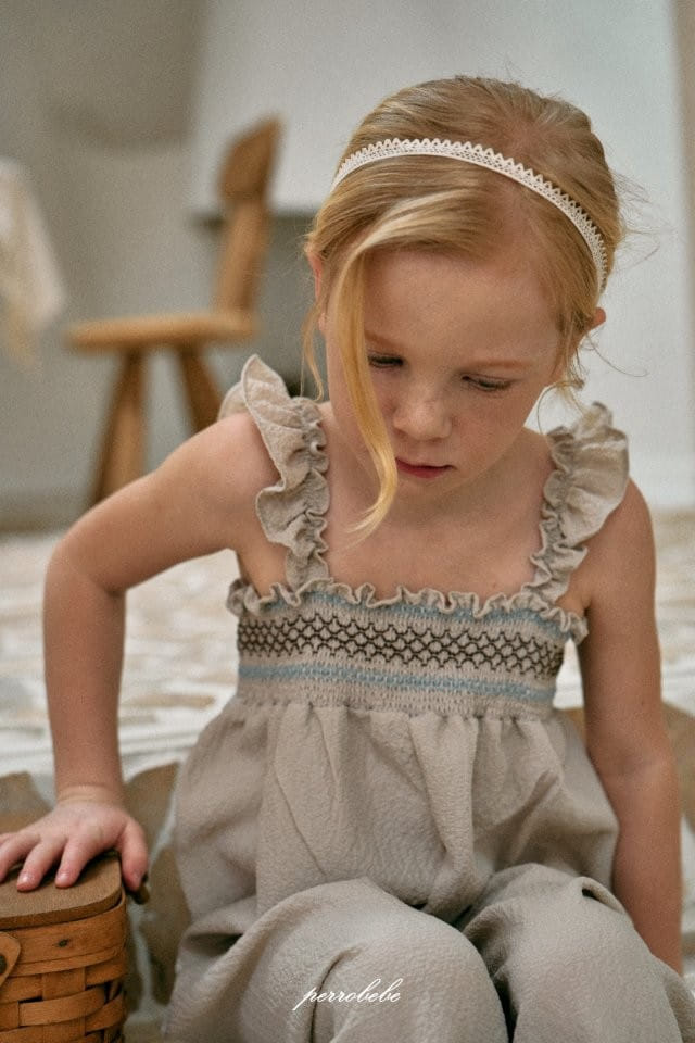 Perrobebe - Korean Children Fashion - #littlefashionista - Arles Jumpsuit - 2