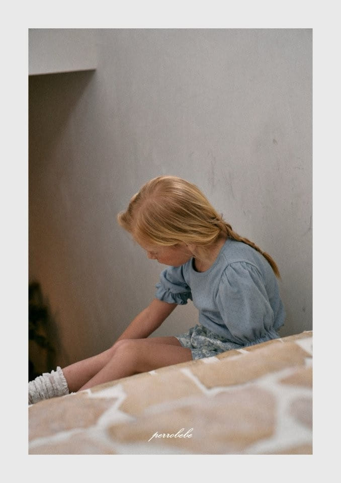Perrobebe - Korean Children Fashion - #littlefashionista - Eze Eyelet Tee