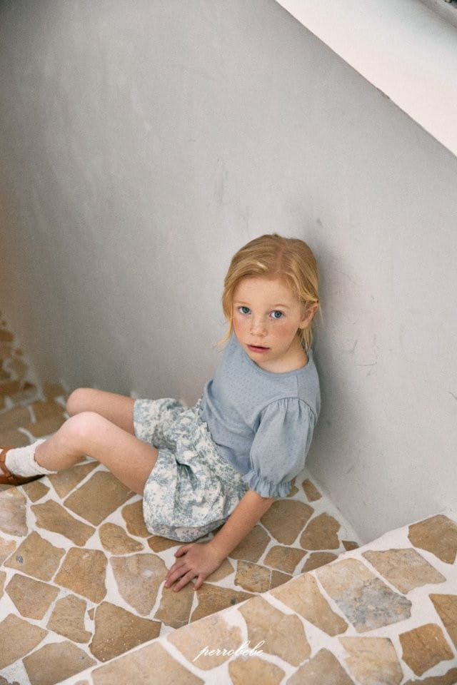 Perrobebe - Korean Children Fashion - #magicofchildhood - Eze Eyelet Tee - 2