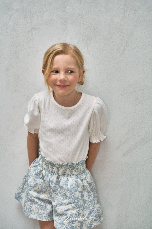 Perrobebe - Korean Children Fashion - #stylishchildhood - Eze Eyelet Tee - 7