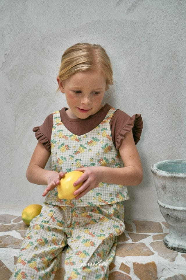 Perrobebe - Korean Children Fashion - #todddlerfashion - Loha Frill Tee - 4