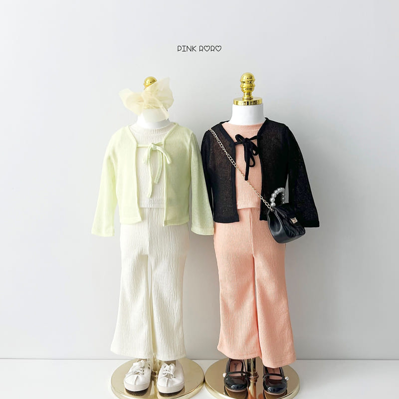 Pinkroro - Korean Children Fashion - #Kfashion4kids - Pretty Ribbon Cardigan - 11