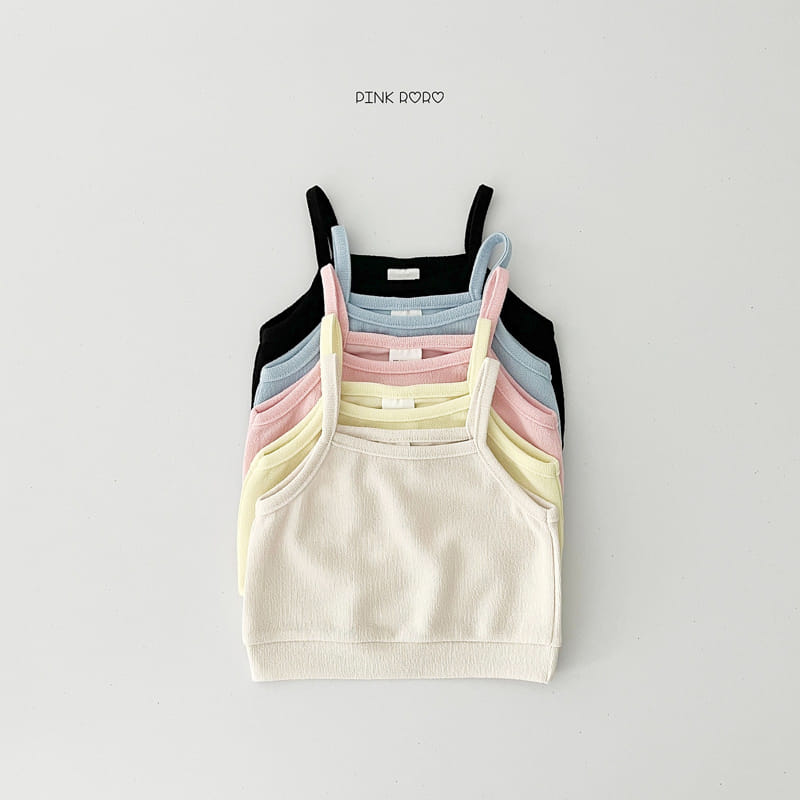Pinkroro - Korean Children Fashion - #Kfashion4kids - Unick Piping Sleeveless Tee - 10