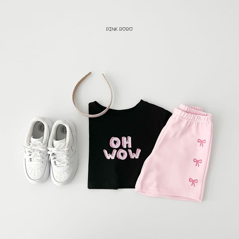 Pinkroro - Korean Children Fashion - #childrensboutique - Wow Crop Tee