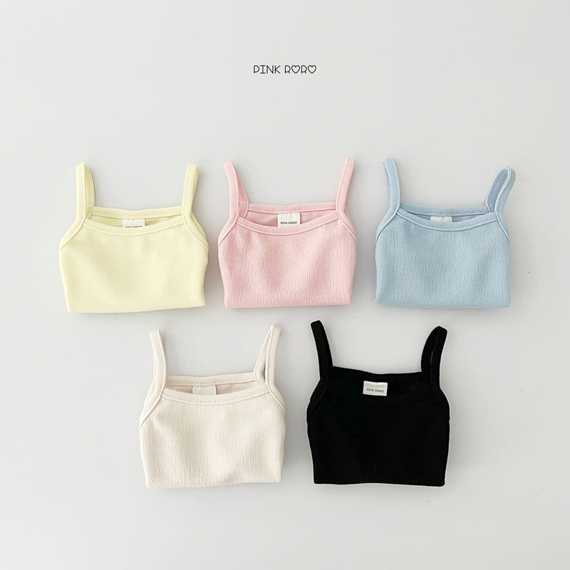 Pinkroro - Korean Children Fashion - #childrensboutique - Unick Piping Sleeveless Tee - 3