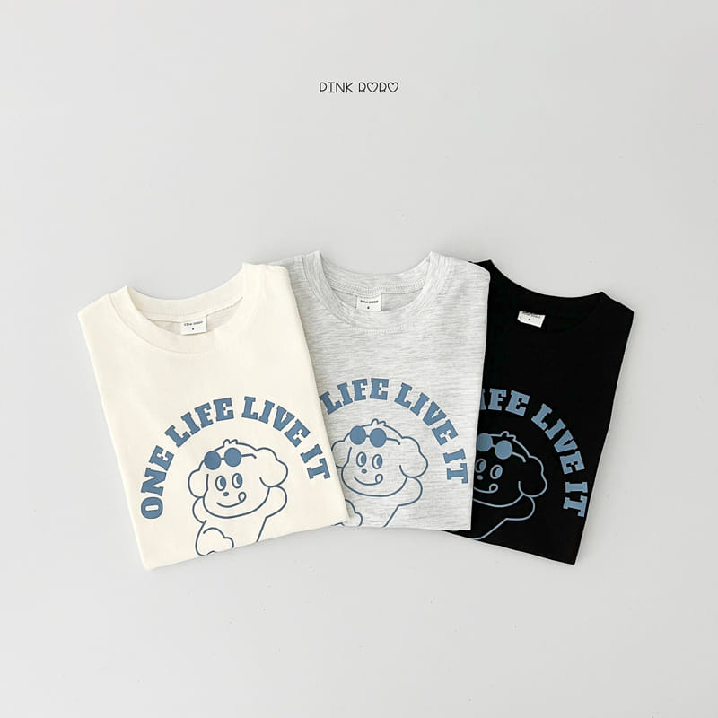 Pinkroro - Korean Children Fashion - #designkidswear - One Life Over Fit Tee - 7