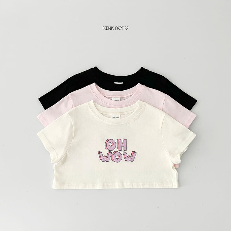 Pinkroro - Korean Children Fashion - #discoveringself - Wow Crop Tee - 3