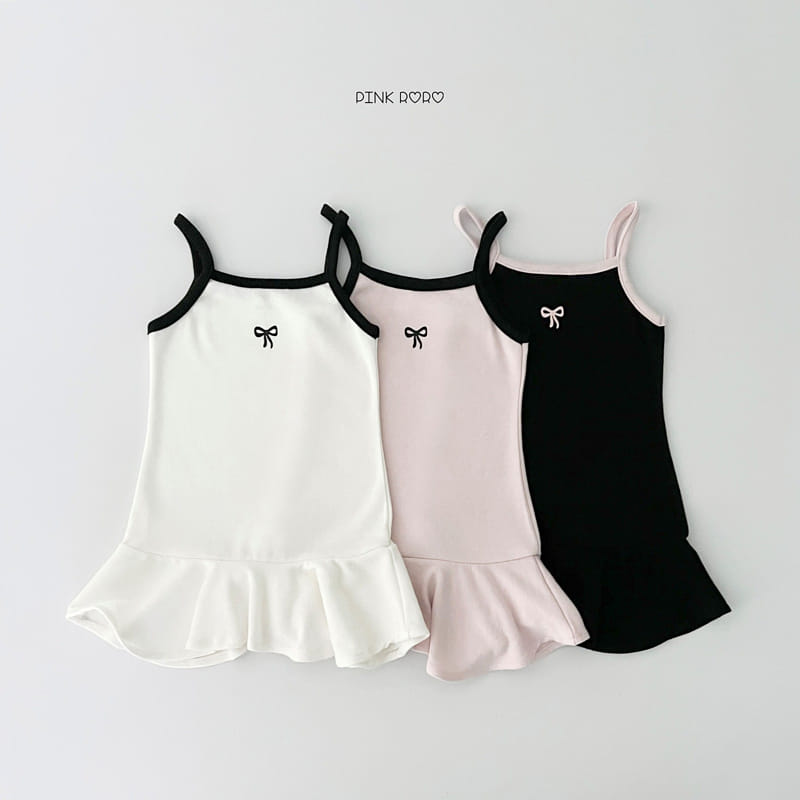 Pinkroro - Korean Children Fashion - #discoveringself - Lulu Color Sleeveless One-Piece - 2
