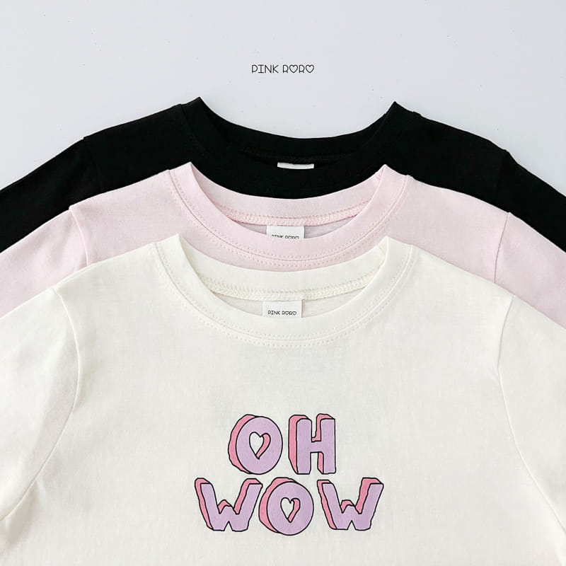 Pinkroro - Korean Children Fashion - #discoveringself - Wow Crop Tee - 4