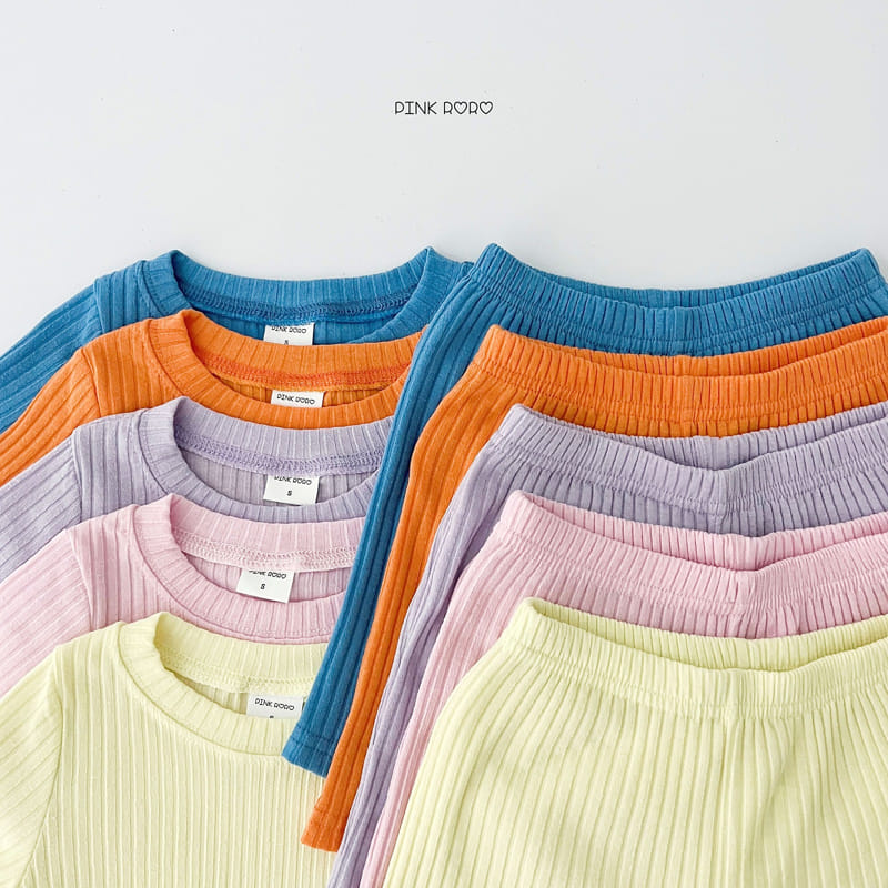 Pinkroro - Korean Children Fashion - #fashionkids - Pino Shorts Top Bottom Set - 10