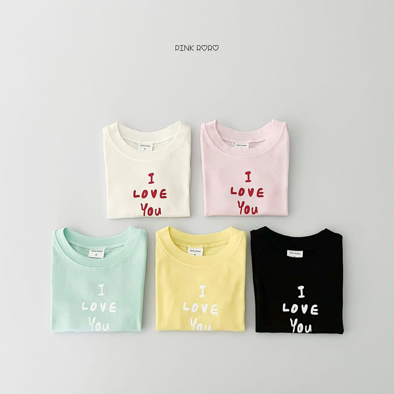 Pinkroro - Korean Children Fashion - #fashionkids - Love You Tee - 8