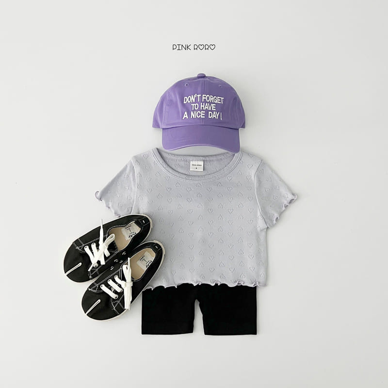 Pinkroro - Korean Children Fashion - #kidzfashiontrend - Heart Terry Tee - 6
