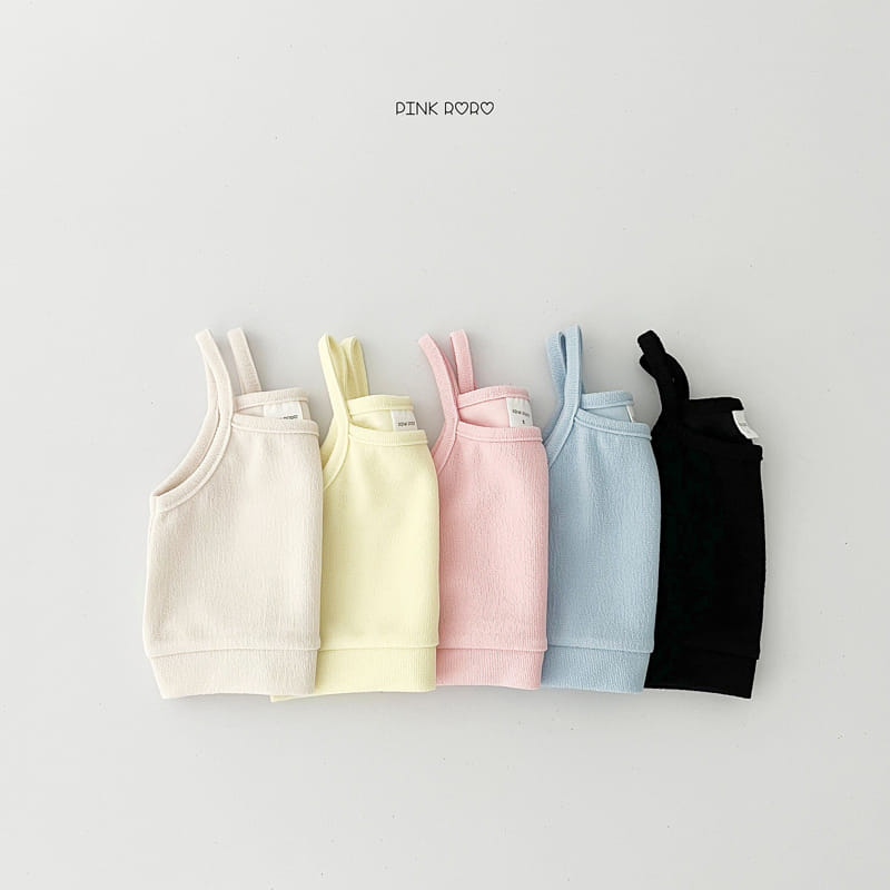 Pinkroro - Korean Children Fashion - #littlefashionista - Unick Piping Sleeveless Tee - 11