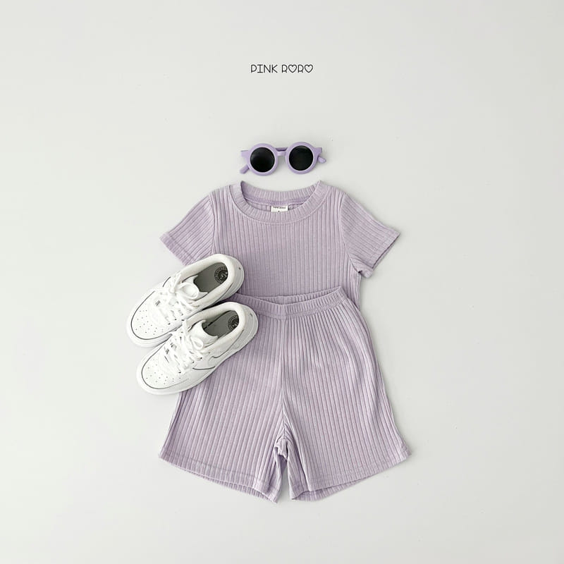 Pinkroro - Korean Children Fashion - #stylishchildhood - Pino Shorts Top Bottom Set - 5
