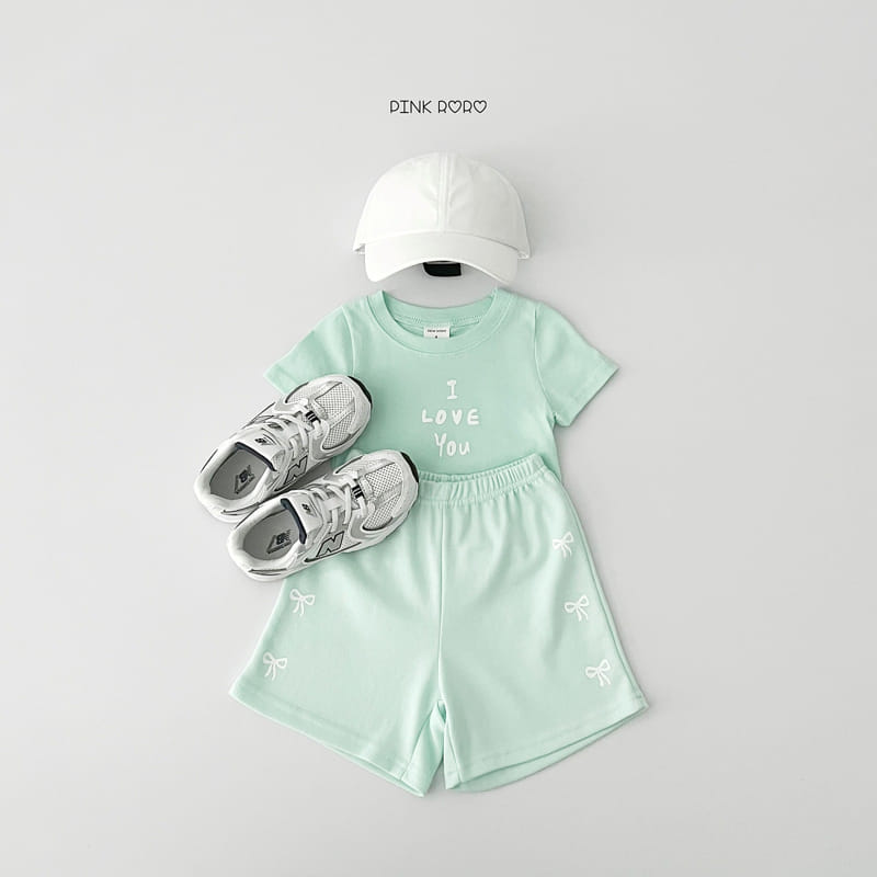 Pinkroro - Korean Children Fashion - #todddlerfashion - Love You Tee