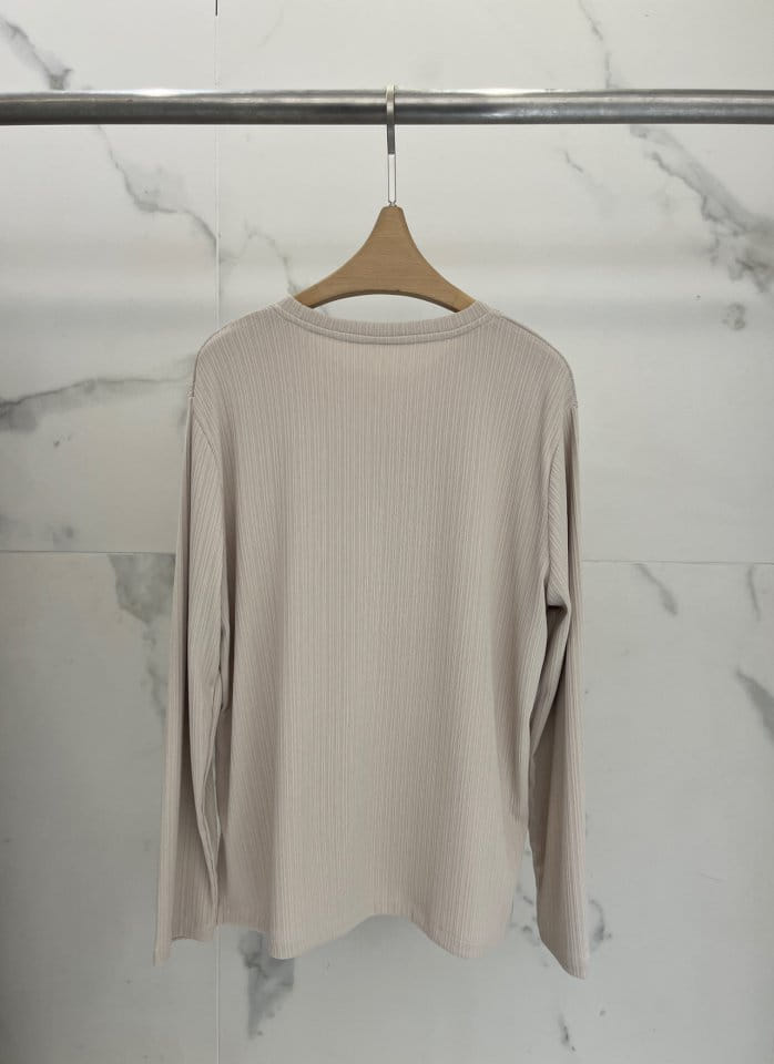Plushong - Korean Women Fashion - #womensfashion - Cool Rib Tee - 4