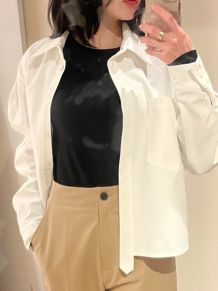 Plushong - Korean Women Fashion - #momslook - Owen Shirt - 8