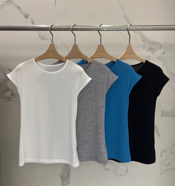 Plushong - Korean Women Fashion - #momslook - Opening Tee