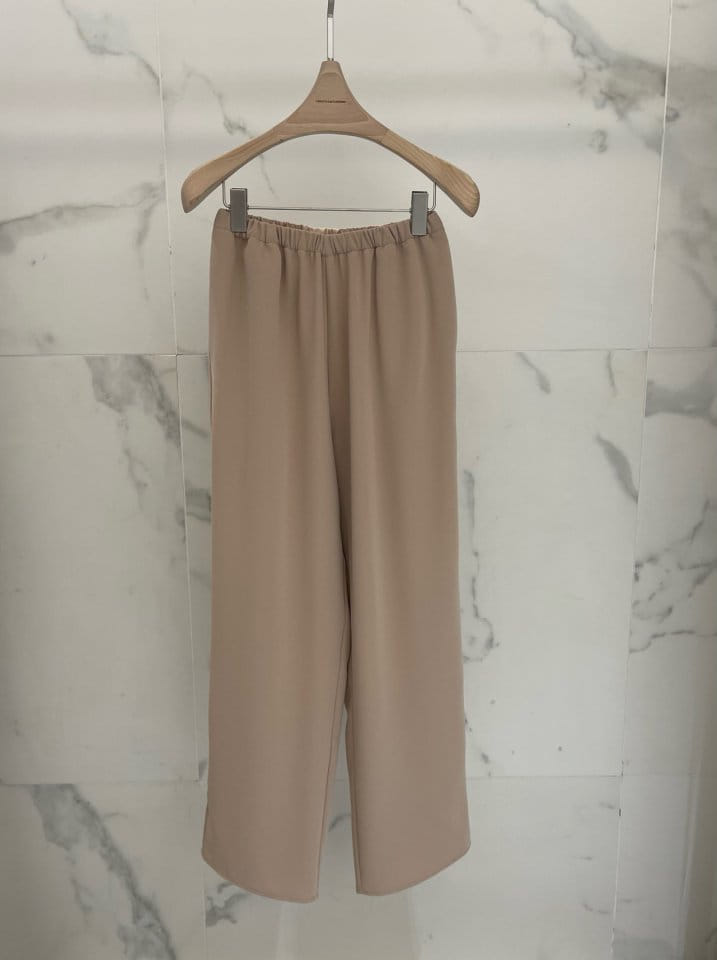 Plushong - Korean Women Fashion - #momslook - Guho Poly Pants - 2