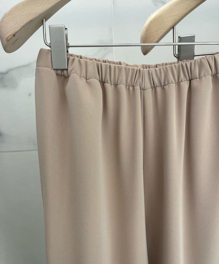 Plushong - Korean Women Fashion - #momslook - Guho Poly Pants - 6