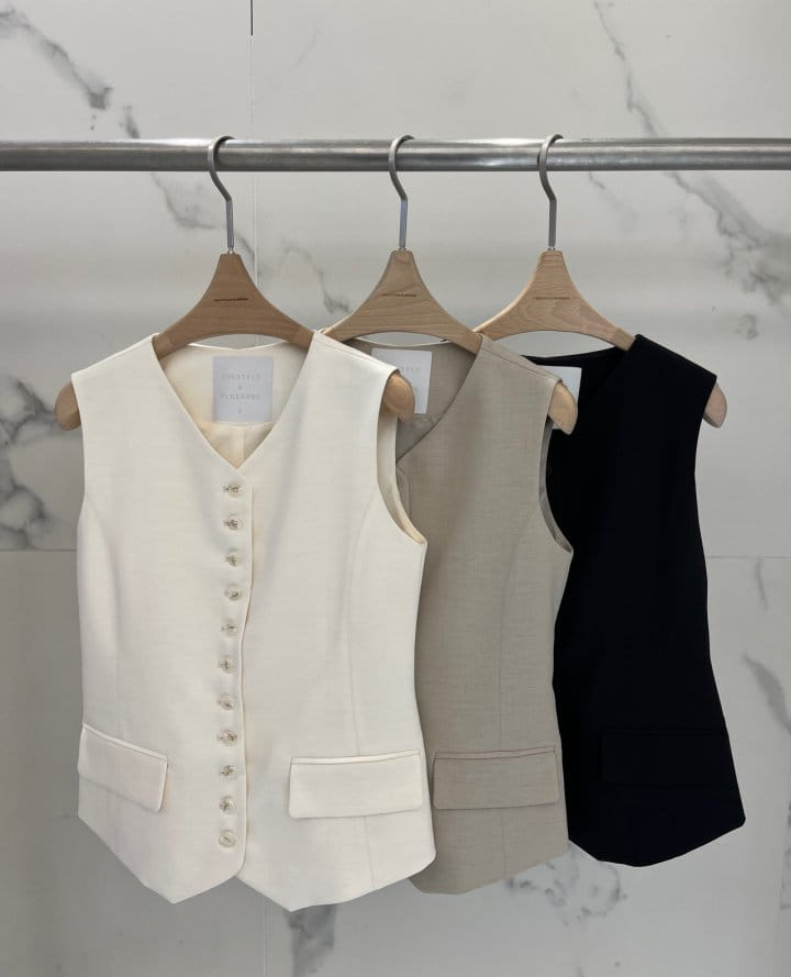 Plushong - Korean Women Fashion - #womensfashion - Hepburn Vest