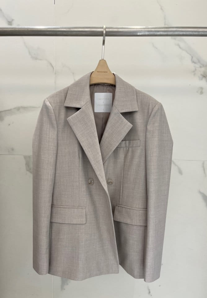 Plushong - Korean Women Fashion - #womensfashion - Lang V Jacket - 5