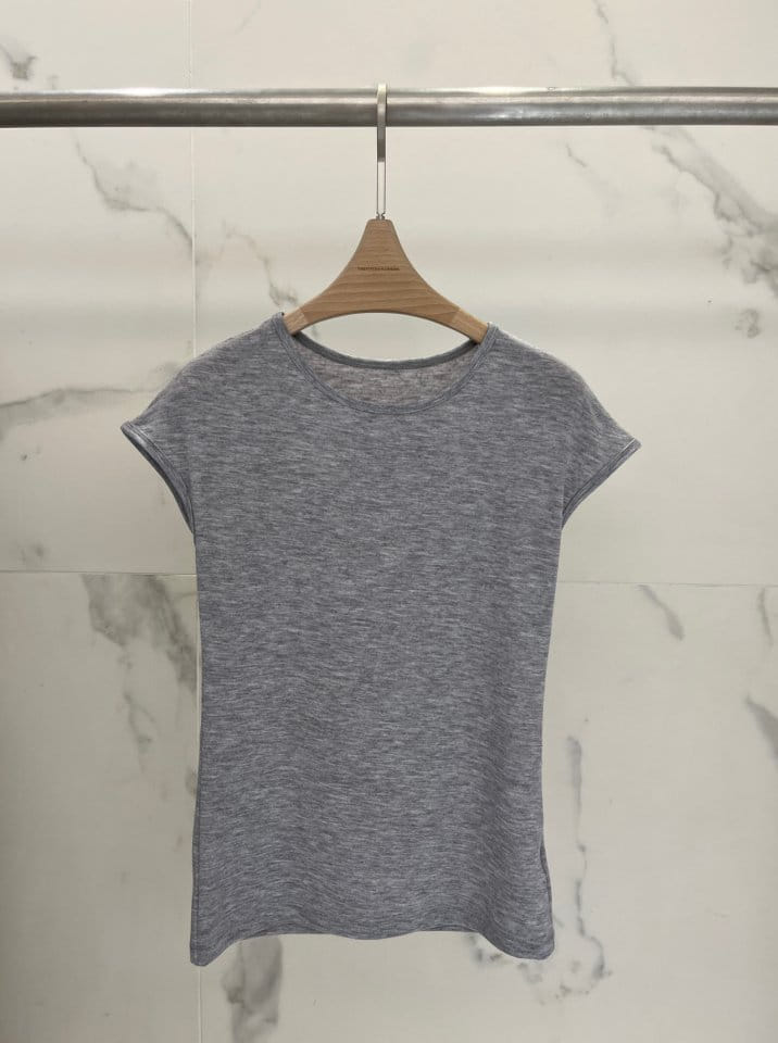 Plushong - Korean Women Fashion - #momslook - Opening Tee - 4