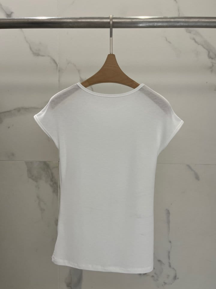 Plushong - Korean Women Fashion - #womensfashion - Opening Tee - 6