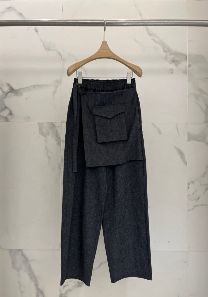 Plushong - Korean Women Fashion - #momslook - Linen Wrap Pants - 4