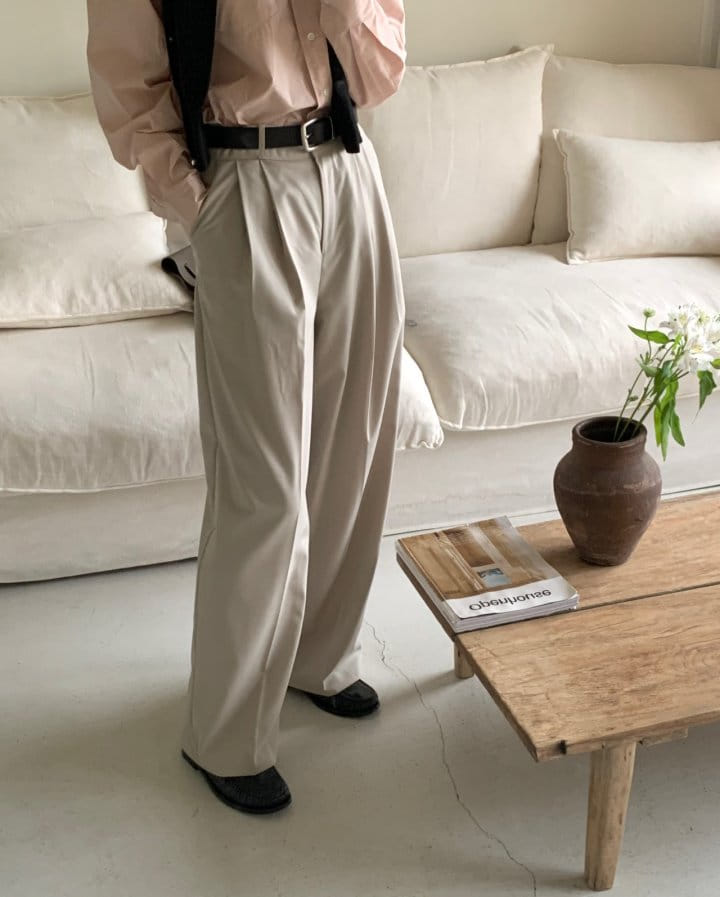 Pomelo - Korean Women Fashion - #momslook - Mono Slacks - 3