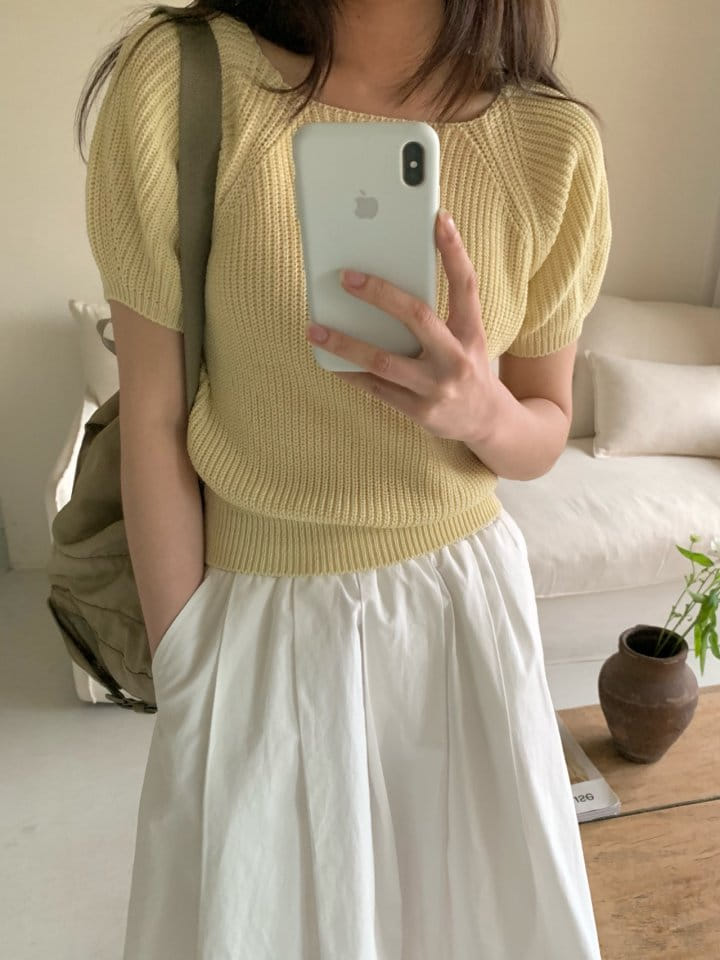 Pomelo - Korean Women Fashion - #momslook - Picnic Knit - 2