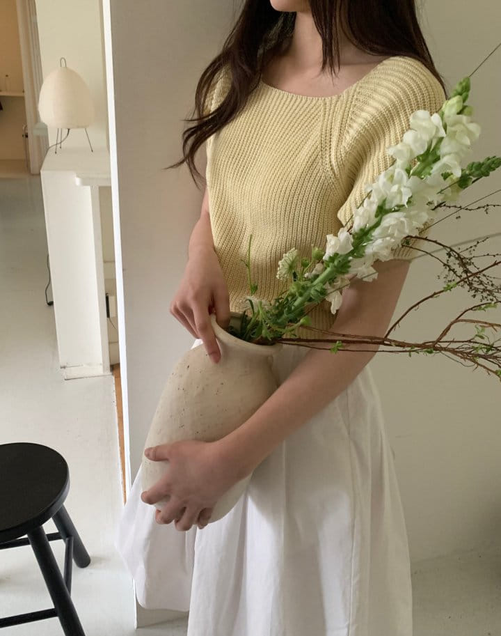 Pomelo - Korean Women Fashion - #womensfashion - Picnic Knit - 7