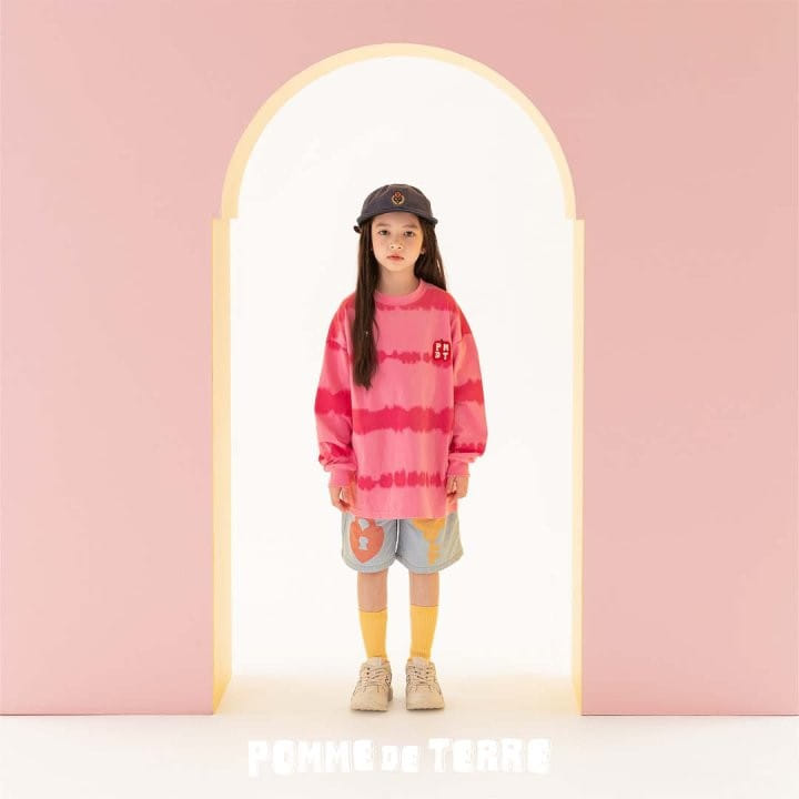 Pomme de terre - Korean Children Fashion - #littlefashionista - Pomme Tie Dye Tee