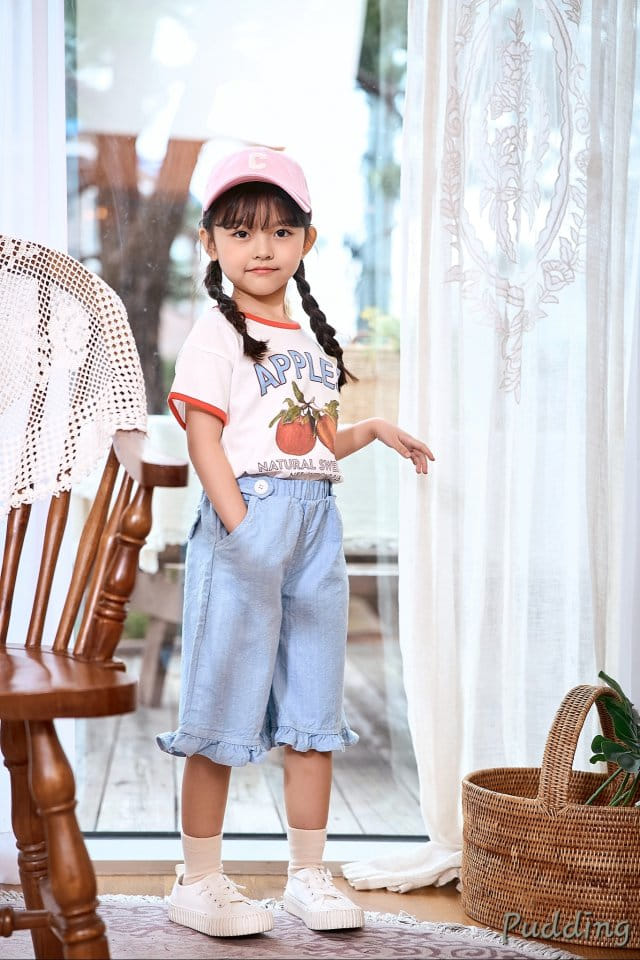 Pudding - Korean Children Fashion - #Kfashion4kids - Apple Paint Tee - 6