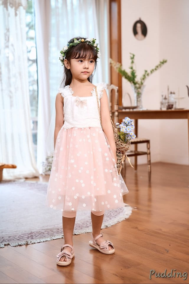 Pudding - Korean Children Fashion - #childofig - Flower Bud One-Piece - 5