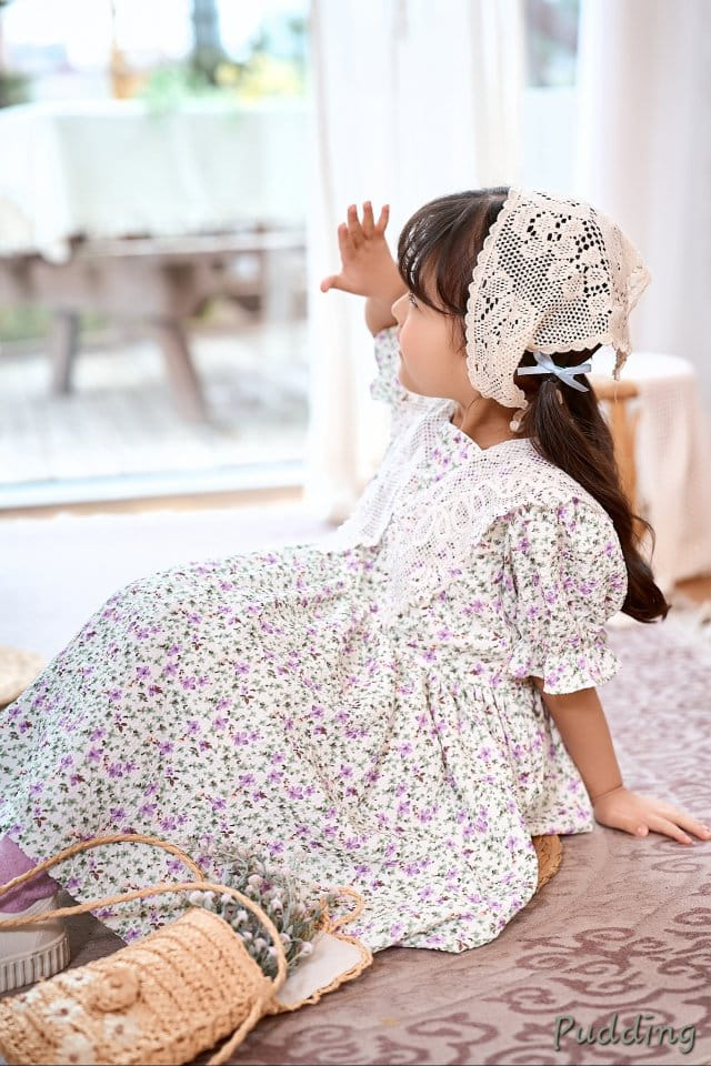 Pudding - Korean Children Fashion - #childofig - Collar One-Piece - 2