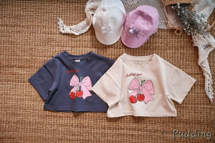 Pudding - Korean Children Fashion - #designkidswear - Ribbon Paint Tee
