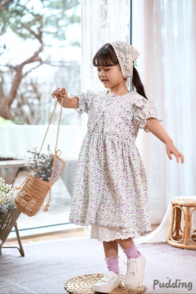 Pudding - Korean Children Fashion - #fashionkids - Collar One-Piece - 6
