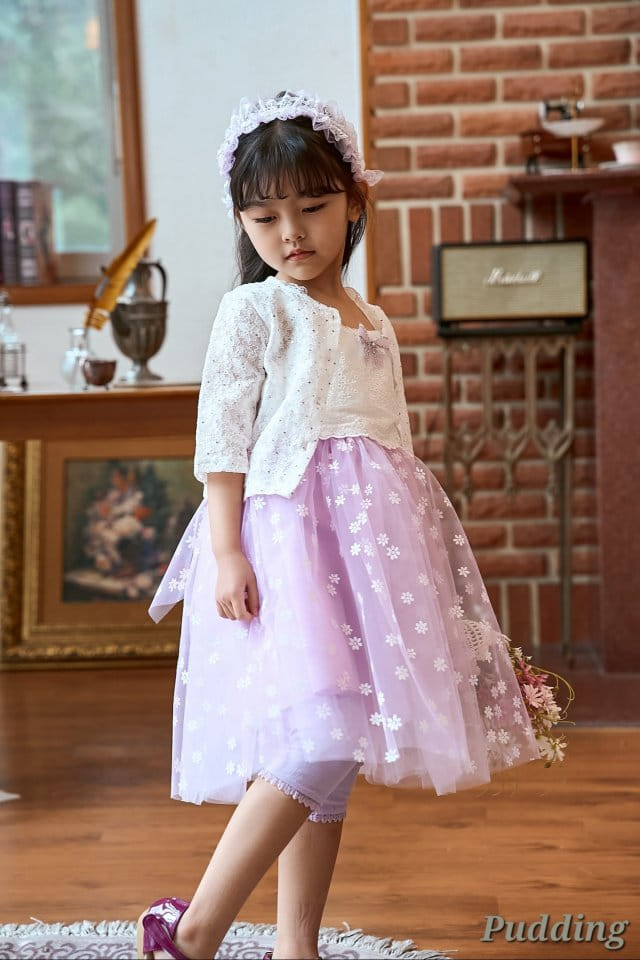 Pudding - Korean Children Fashion - #kidsshorts - Glitter Cardigan - 11
