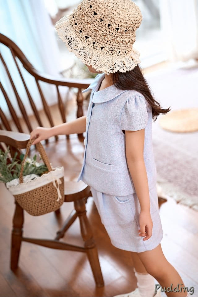 Pudding - Korean Children Fashion - #kidsstore - Sha Top Bottom Set - 9