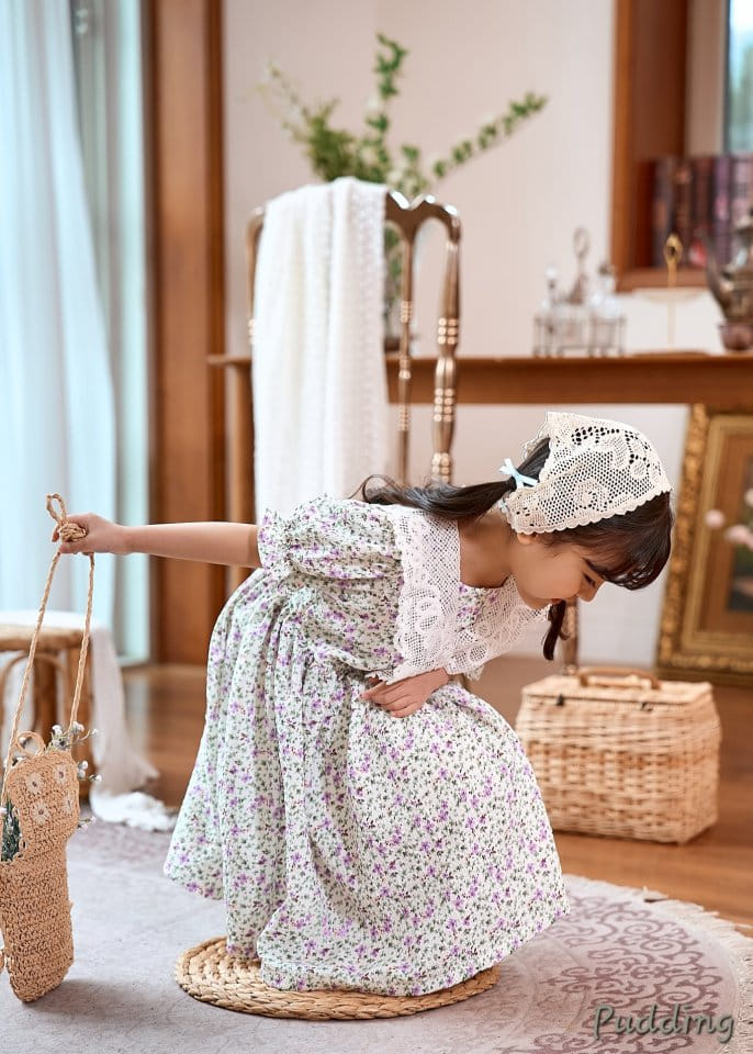 Pudding - Korean Children Fashion - #kidzfashiontrend - Collar One-Piece - 9